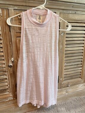 NWT Free People We The Free Lavender Brisbane Knit Racerback Tank (Size XS)